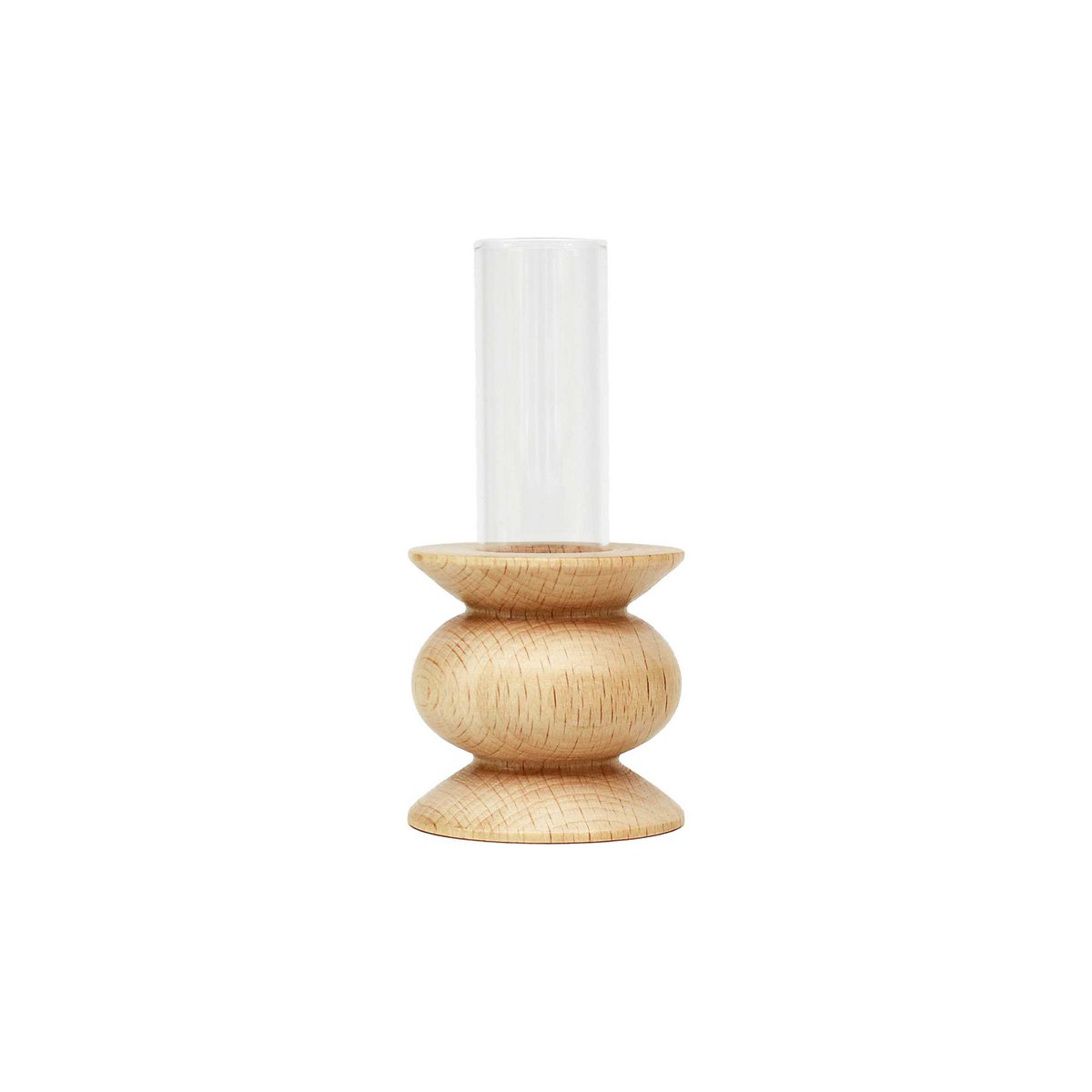 Totem Holzvase - Kurz Nº 5