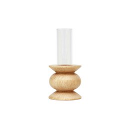 Totem Holzvase - Kurz Nº 5