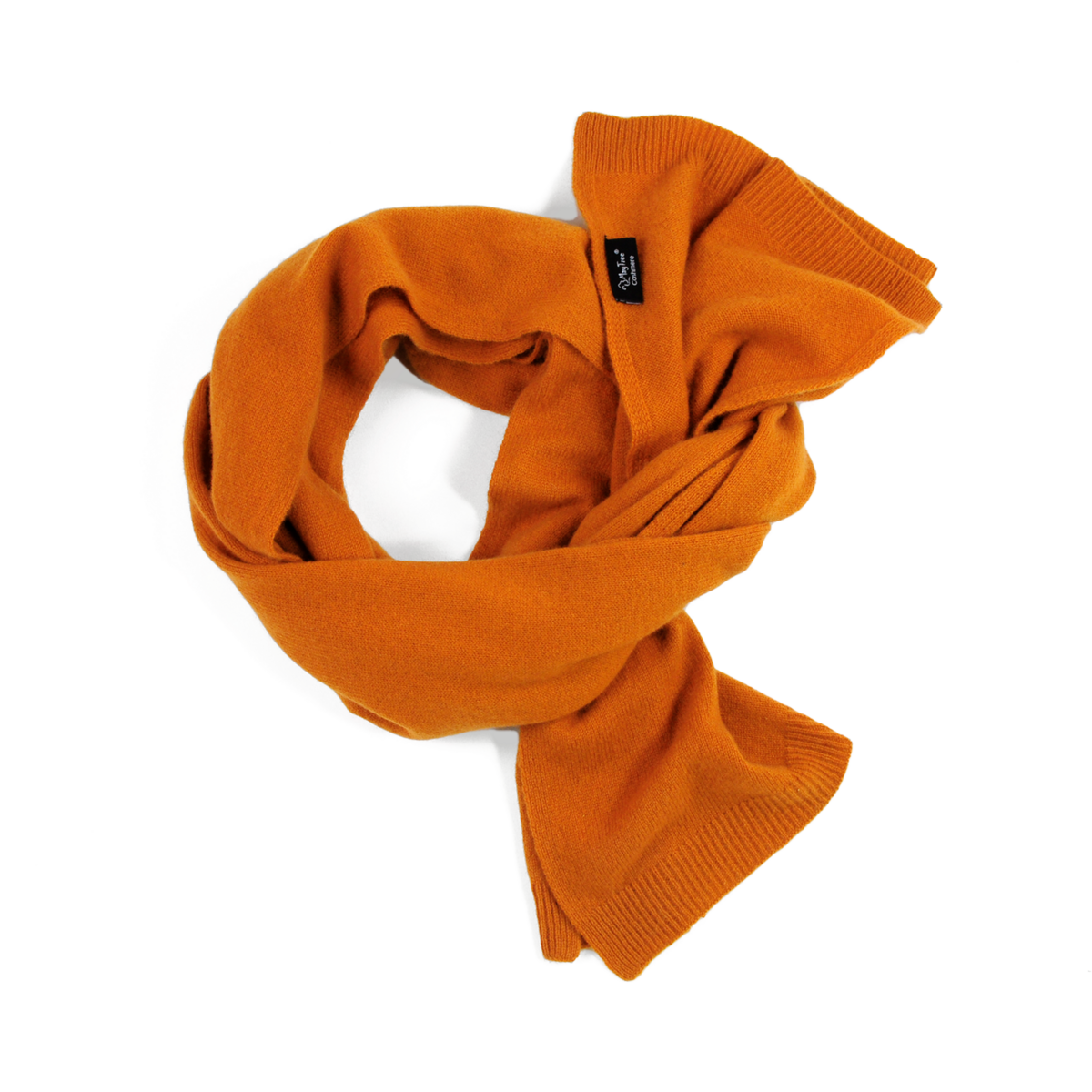 Echarpe cachemire chaude 100% cachemire orange