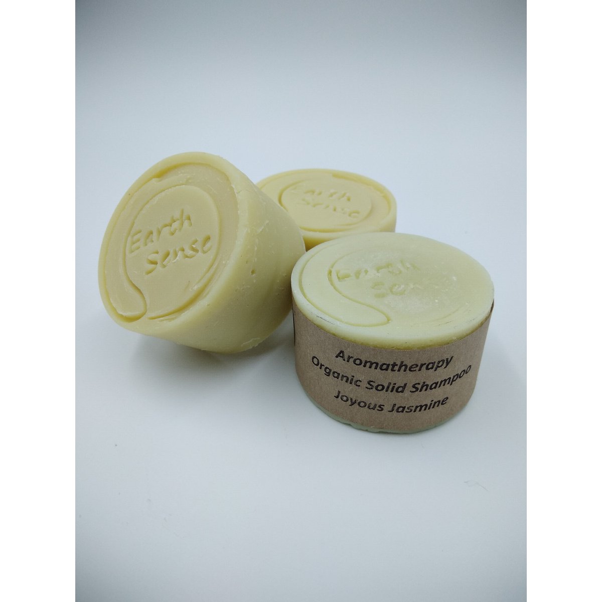 Organic Certified Balancing Solid Shampoo - Jasmine - Normal & all Hair Types 60g