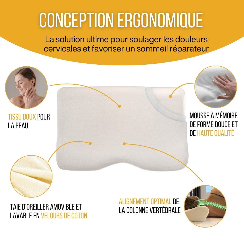 Orthopädische ergonomische Halskissen | Mehr Komfort
