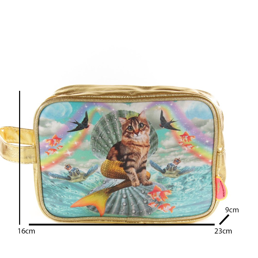 Toiletry bag Cat mermaid