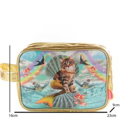 Toiletry bag Cat mermaid