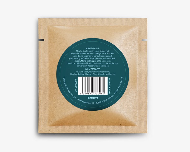 Schlickmeyer Powder (9g) - Maschera viso / peeling naturale