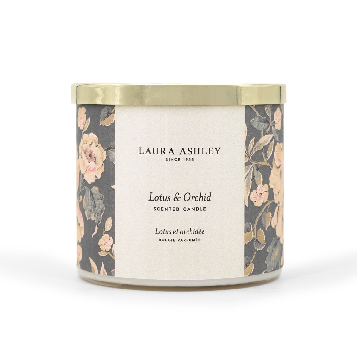 Geurkaars Laura Ashley Lotus & Orchidee - 400g