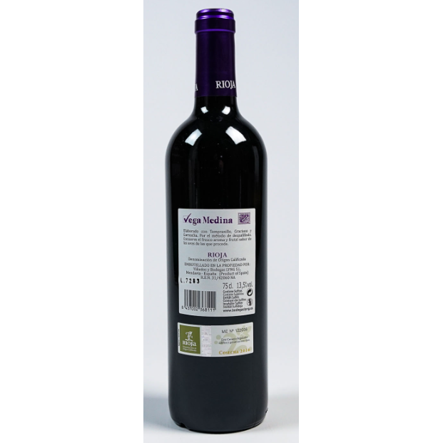 Ung rødvin D.O.Ca. Rioja Vega Medina