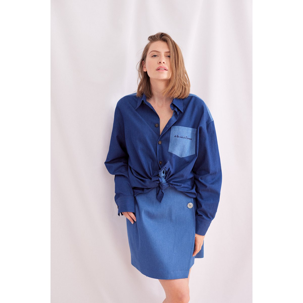 Chemise patchwork