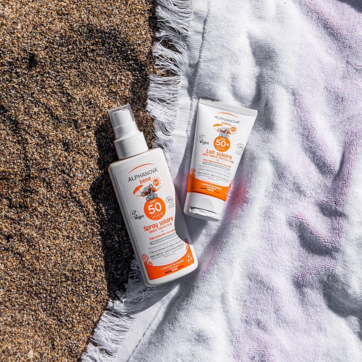 ALPHANOVA SUN BIO SPF 50+ Bebe Hypo allergeen Zonnemelk 50g