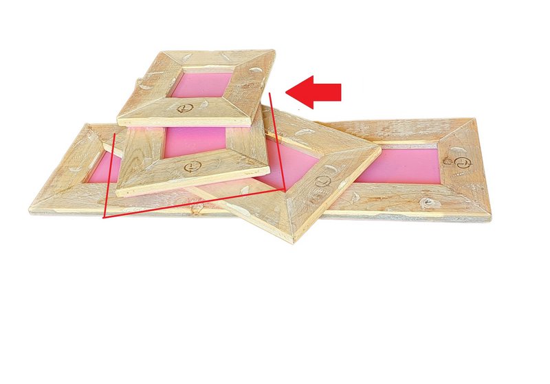tray old dutch annette colour pink 2