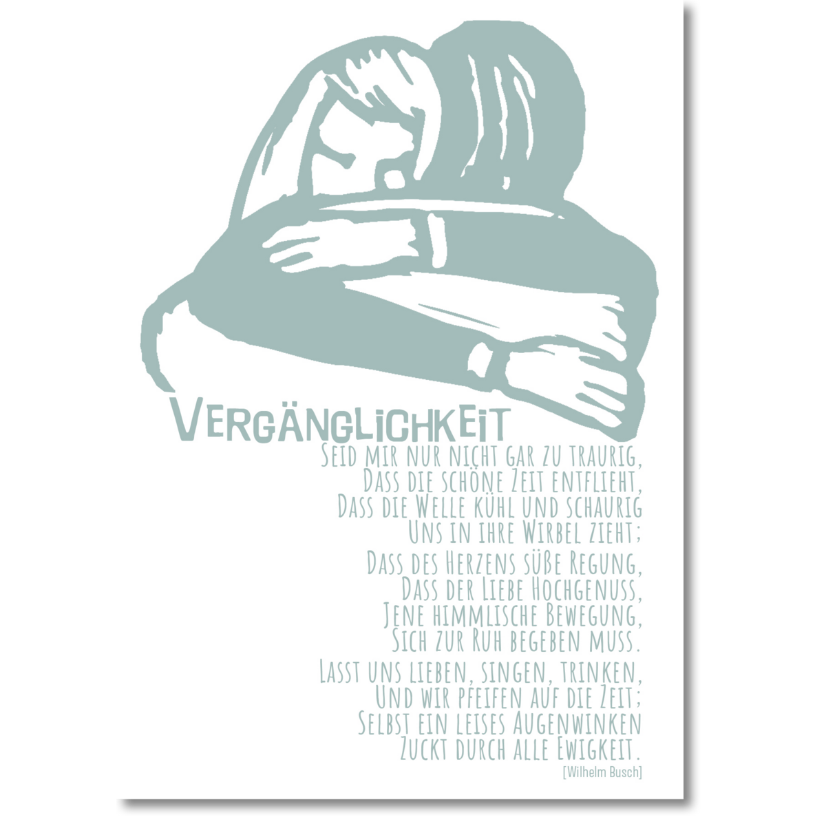 Impermanence Postcard