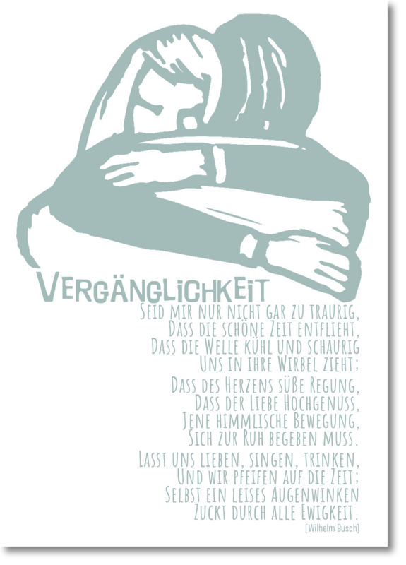 Vergankelijkheid ansichtkaart