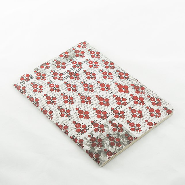 PROTEA NOTEBOOK IN PRINTED NEWSPAPERS AND RECYCLED PAPERS