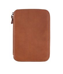 Custodia da viaggio in pelle Lena - cognac