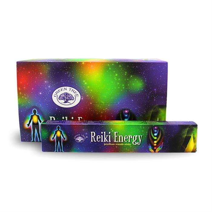 Green Tree Reiki Energy Handgerolde natuurlijke wierookstokjes