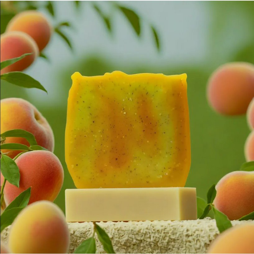 SAVON EXFOLIANT PÊCHE MARACUJA