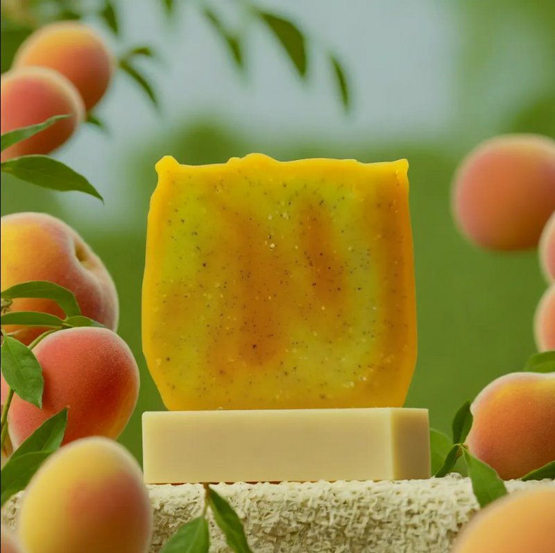 SAVON EXFOLIANT PÊCHE MARACUJA