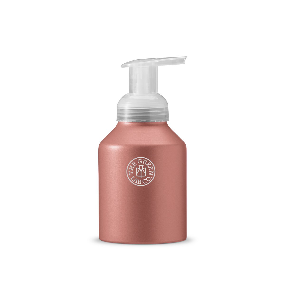 Aluminum “forever” design bottle with foam pump Terra