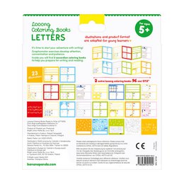 Looong Coloring Books - Ready to Write Letters