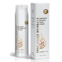 Intensive firming body cream with natural ingredients for skin rejuvenation. Creamy texture, moisturizing formula, and firming properties.