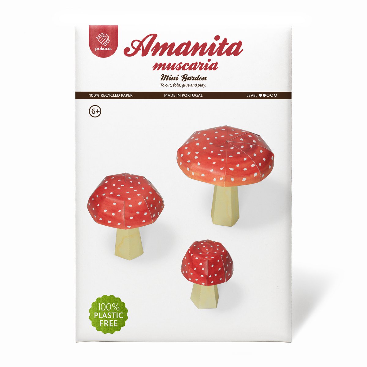 Amanita muscaria Mini-Garten-Bastelset