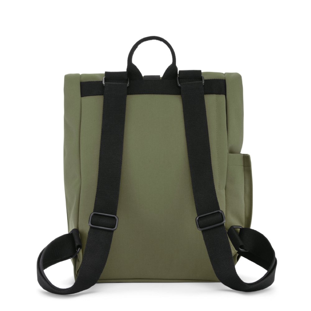 vegan bag | canvas - forest green