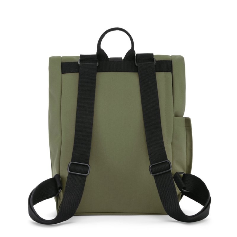 vegane Tasche | Leinwand - Waldgrün