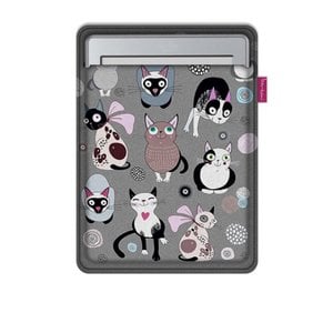 Catnip e-boekhoesje in grijs vilt Bertoni