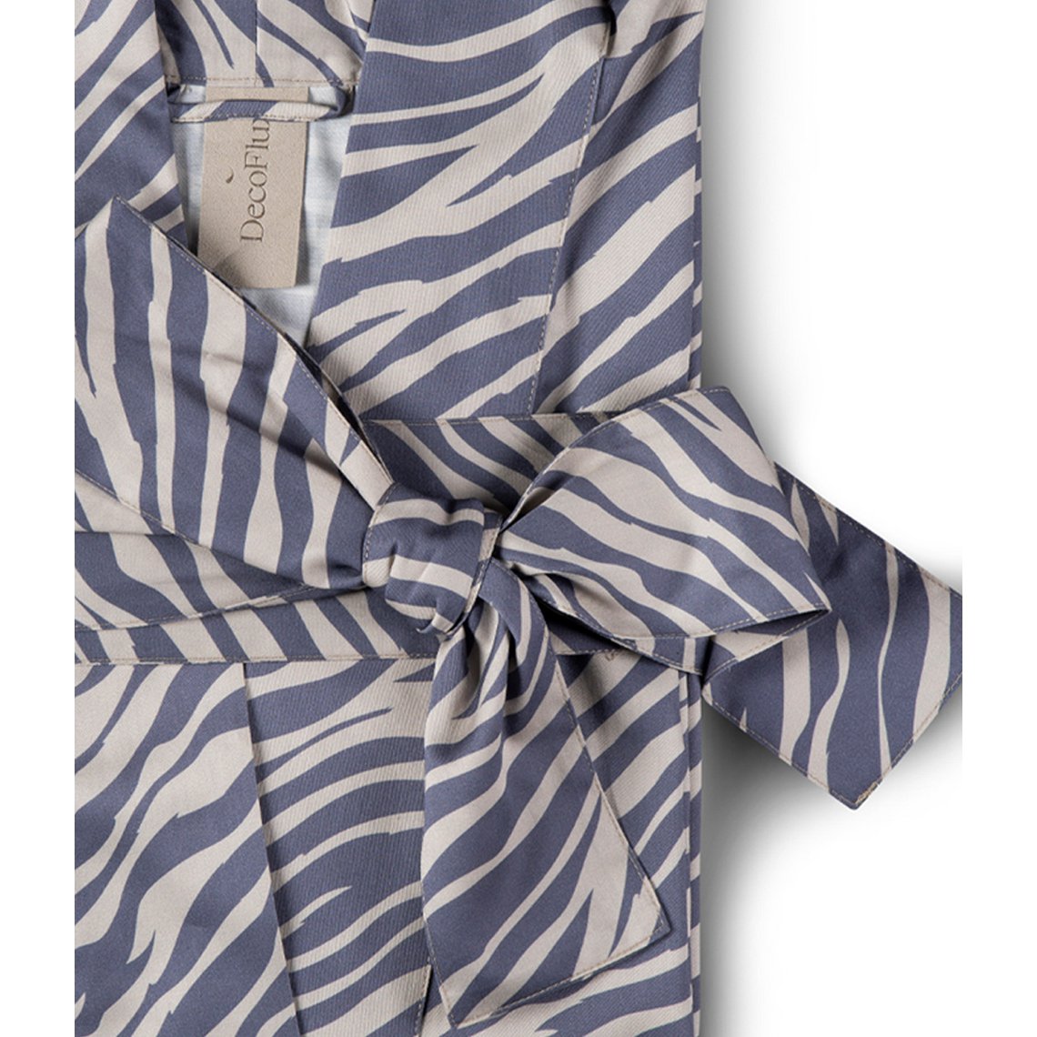 Bathrobe Kimono Zebra Almond