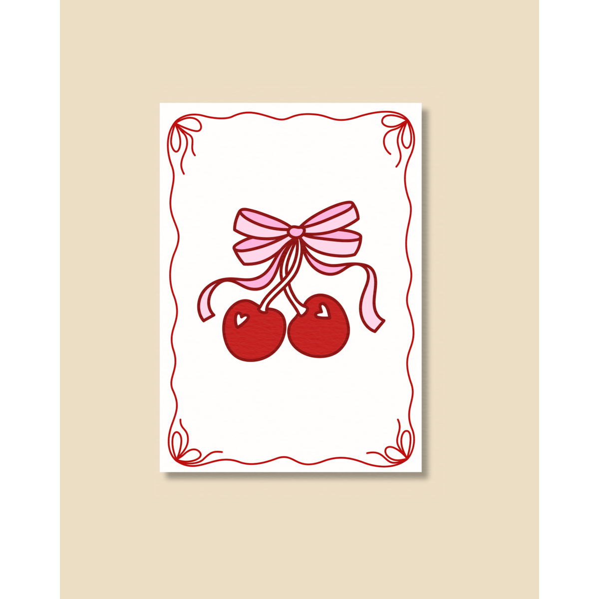 Postcard Cherry