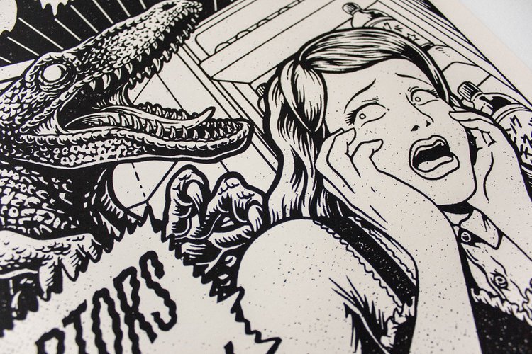 "Raptor" Print