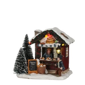 Weihnachtsdorf-Miniatur Luville Originals Mehrfarbig