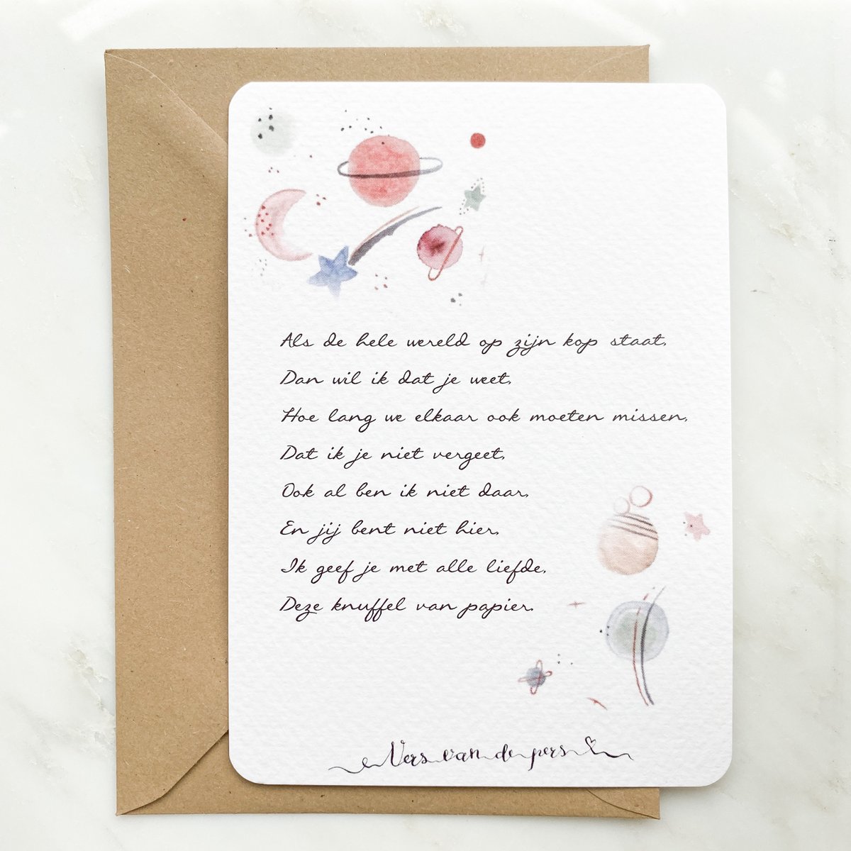 "Abbraccio di carta"