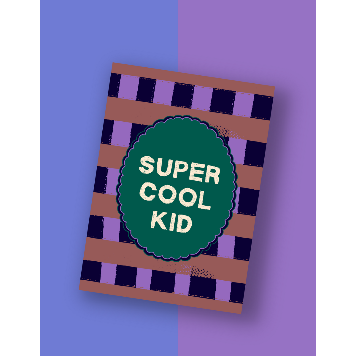 Postcard "Super Cool Kid"