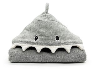 ORGANIC shark bath poncho