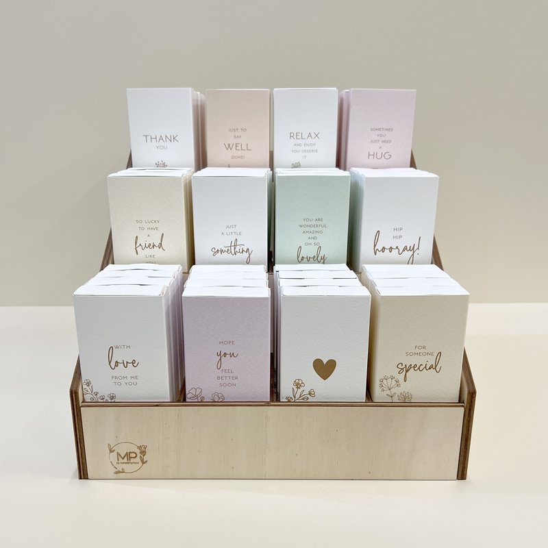 Stand display incl. 12x4 gift box collection