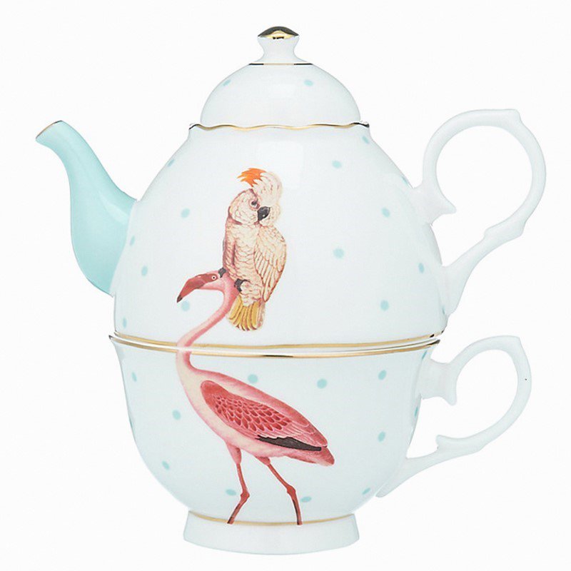 YE - Flamingo solitary teapot 36 cl