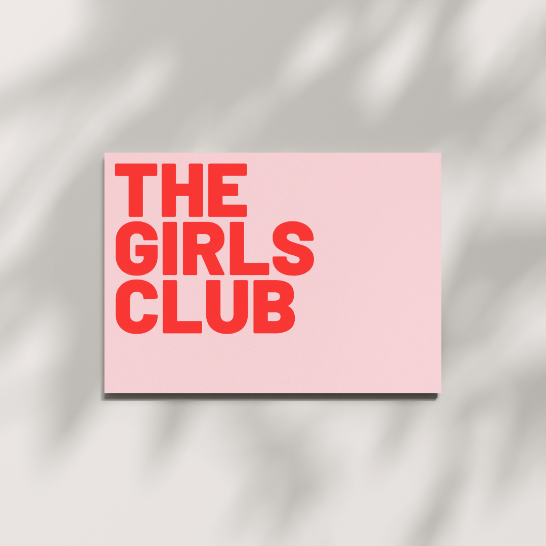 Postcard - The Girls Club