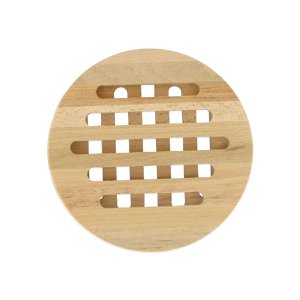 Round wooden trivet Fackelmann Wood Edition
