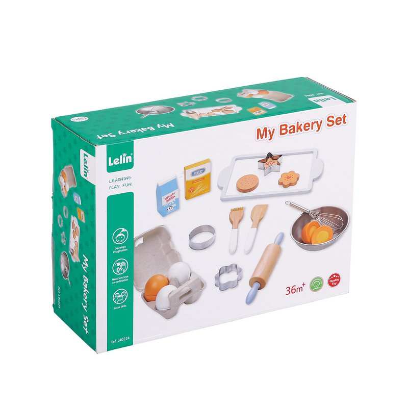 Lelin® Wooden Baking Set – 13 Pieces