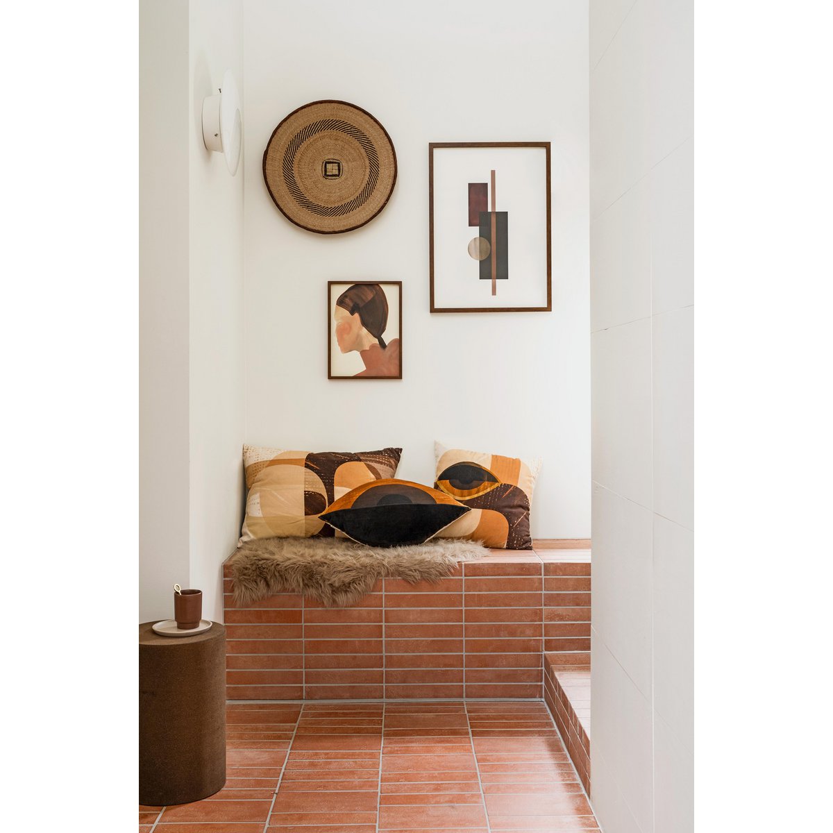 Photo Frame Wood Brown 51x71x3cm