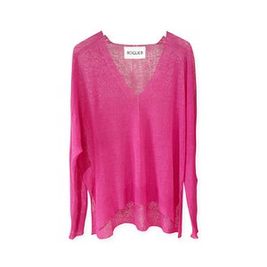 Aie Pullover Deeppink