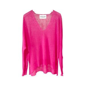 Aie Pullover Deeppink
