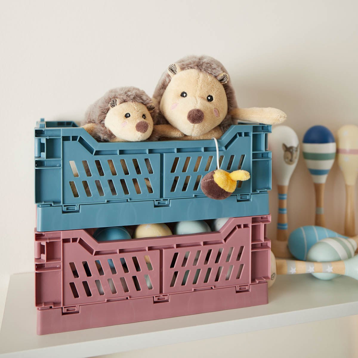 Figure Igel Piksi with rattles