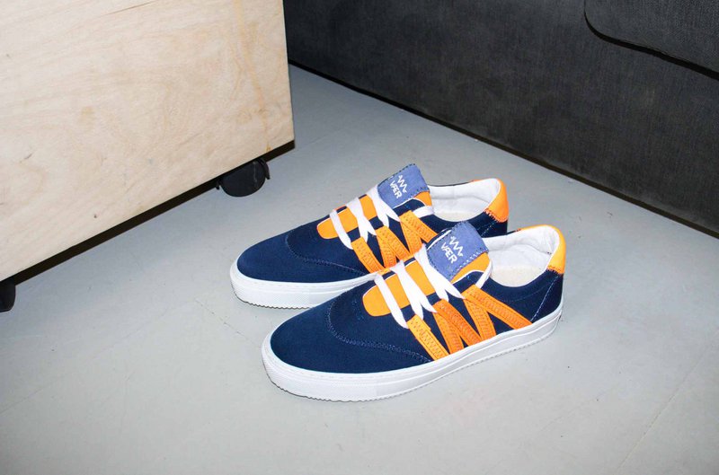 Zapatos unisex STARK Phoenix azul/naranja