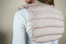 Naked pillows filled with bio -spelled - heart pink