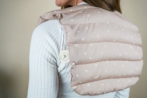 Naked pillows filled with bio -spelled - heart pink
