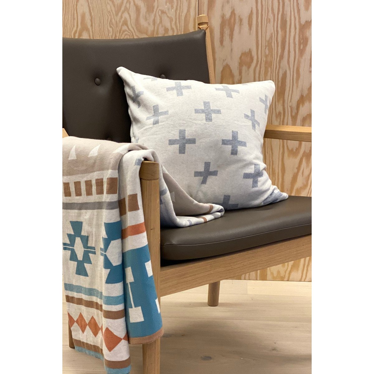 Ane Pillow-Cover Grey