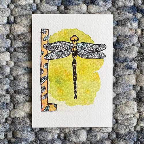 Tarjetas ABC de animales (tamaño A6)