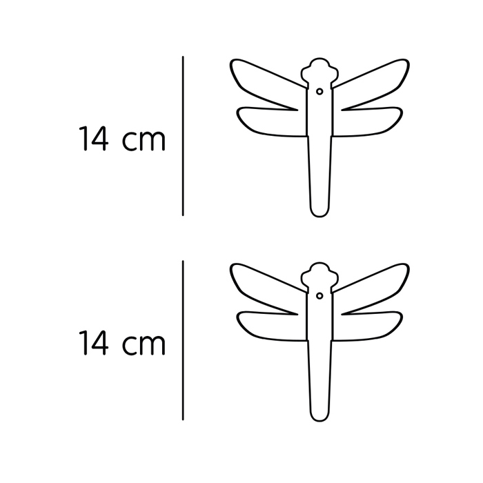 Dragonfly vægophæng