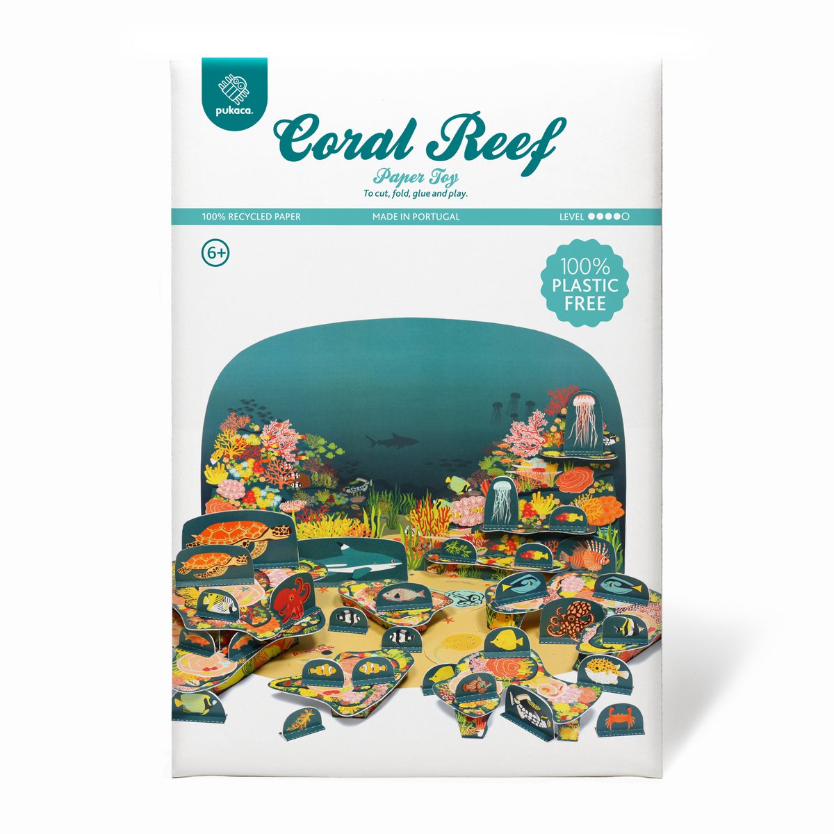 Coral Reef Paper Toy